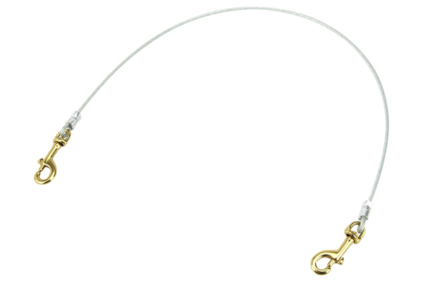 Clip Tether with Short Thick Cable